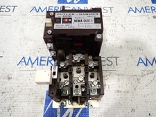 Cutler Hammer Size 1 A10CN0 Starter 27 Amp 600 Volt Contactor 120V Coil ST338