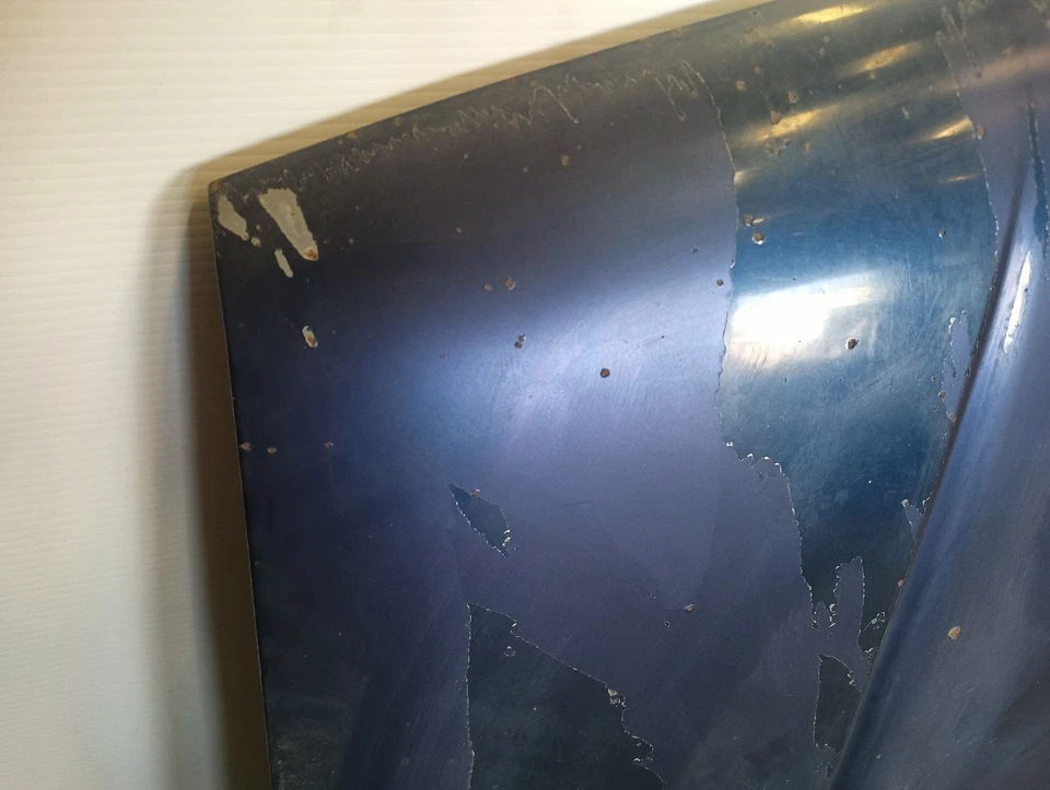 Hood Panel Bonnet from 1993 Chevrolet K2500 Pickup [WA9792 INDIGO BLUE] 12082965 - Image 2 of 4