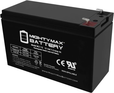 12V 7Ah Mighty Max Battery for Home ADT Security Alarm System
