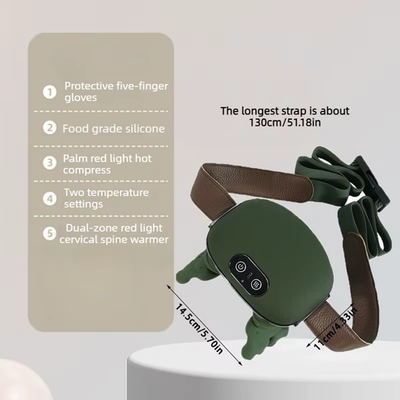 #ad Finger Pressure Hot Compress Massage Simulation Human Shoulder Neck Massager Bac $73.35