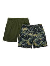 Athletic Works Boys Performance Shorts, 2-Pack Size M 8