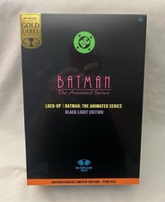 McFarlane DC Lock Up Batman The Animated Series Gold Black Light 6 Figure