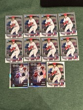2025 Bowman George Klassen 1st Bowman 11 Card Lot 1st And Inserts