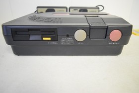Twin Famicom Disk System Sharp Game Console Red AN-500B tasted Nintendo Famicom