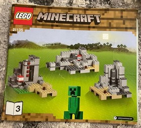 LEGO Minecraft The Crafting Box 2.0 Set 21135 Loose Bricks 5 Manuals Manual