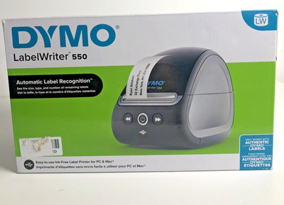 Dymo Labelwriter 550 Label Printer Automatic Label Recognition - Open Box