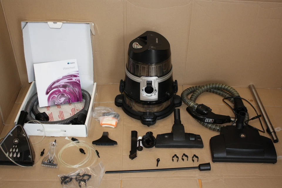 Roboclean 114F mit Elektrobürste und Sprüh-Extraktionskit gut.Zustand Orig.Foto - Bild 4 von 4