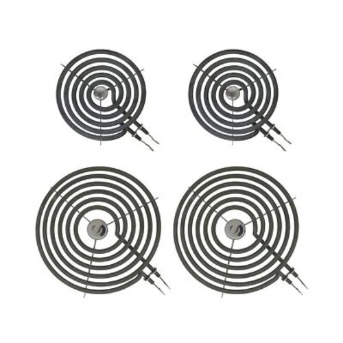 2 WB30M1(6") & 2 WB30M2(8") GE Electric Range Burner Element Kit  ERS30M1&ERS30M image 2