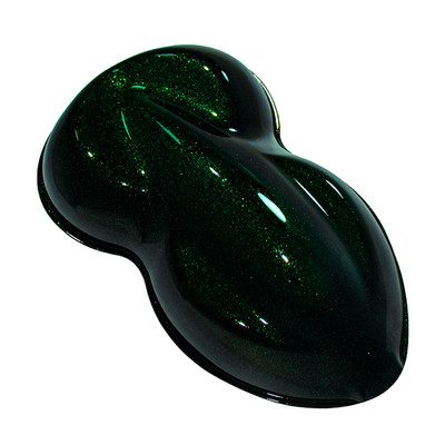 Candy Flake Green Basecoat Quart Complete Kit (Over Black Base)