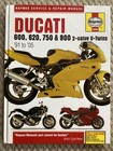 Haynes Manual Ducati 600, 620, 750 & 900 2 Valve V Twins '91 To '05 Repair HC