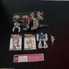 Vintage 1984 G1 Transformers Twin Twist / Slag Broken  Complete *Read*