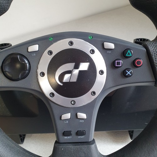 Logitech Driving Force Pro Force Feedback Wheel Racing PlayStation PS2 PS3 Sim - Picture 4 of 14