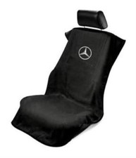 1pc Seat Armour Benz Car Seat Cover - Black