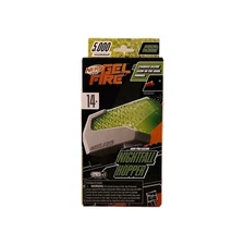 Nerf Pro Gel Fire Nightfall Hopper & 5000 Glow in the Dark Rounds NIB w1s3
