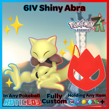 ✨ Shiny Alpha Abra 6IV + EVs ✨ Pokemon Legends ZA 🚀 Fast 🚀