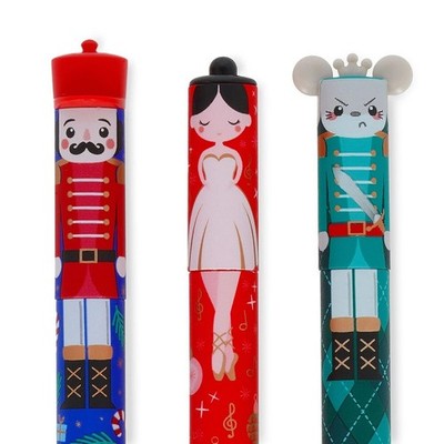 Weihnachtsgeschenk! LEGAMI 2025 Nutcracker-Set of 3-Limited Ed.-Radierbar