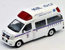 Mini car 143 LV-N43-01b Paramedic Doctor Car Mito City "Tomica Limited Vintage"