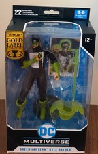McFarlane DC Multiverse Green Lantern Kyle Rayner Gold Label Figure New
