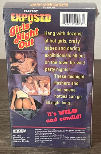 Girls Night Out Exposed Wild Parties New Rare Vhs 2001 - Foto 2 di 4