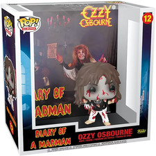 Funko POP! Ozzy Osbourne DIARIO DE UN LOCO #12 álbumes estuche rígido NUEVO casi como nuevo