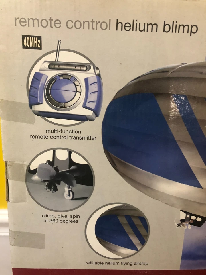 New Protocol Designs Remote Control Indoor Helium Blimp RC Airship #7872 - Image 2 of 4
