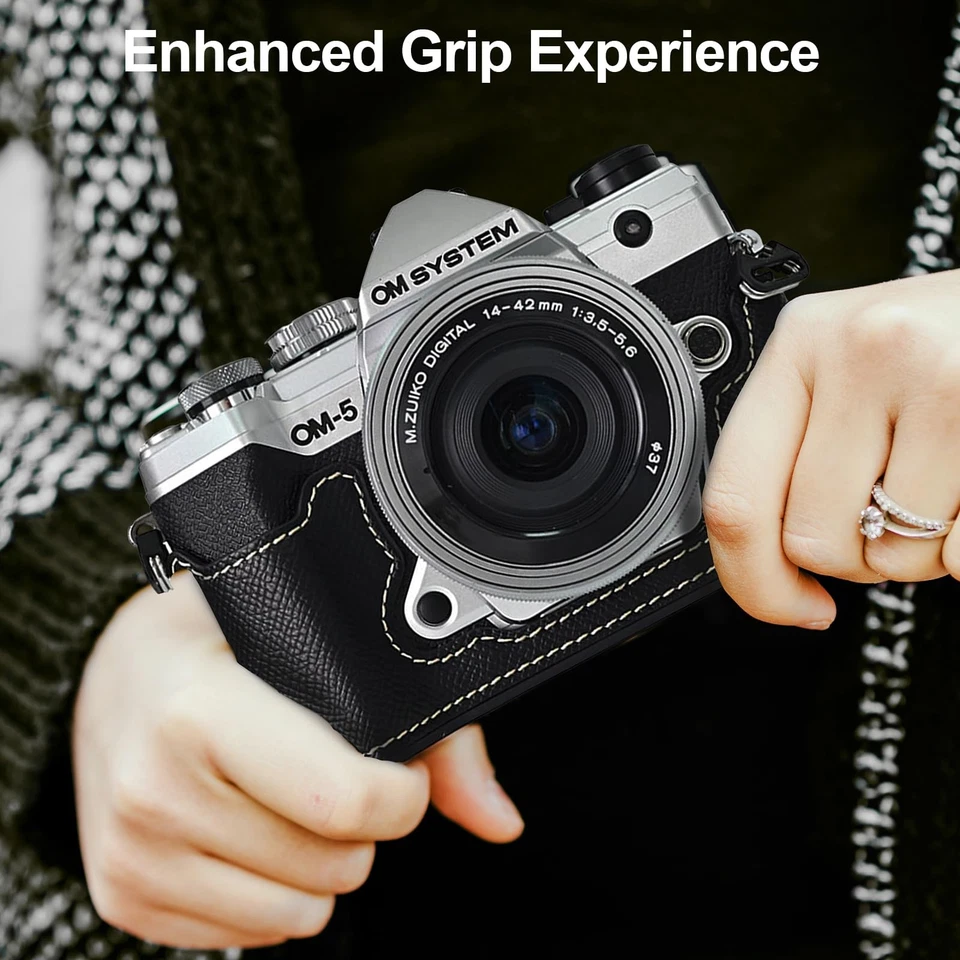 Kit de funda protectora para cámara Olympus OM-5/OM-D E-M5 III, sistema OM OM... Foto 3 de 4