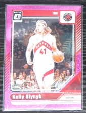 2024 - 25 Panini Donruss Optic KELLY OLYNYK #152 Pink Glitter PRIZM /275