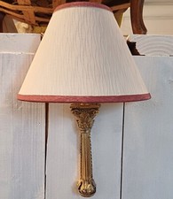 applique a 1 luci in ottone