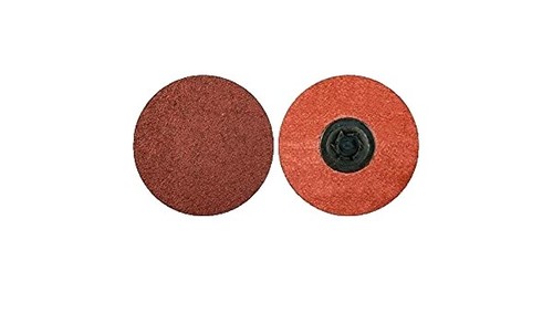 25-Pack 3 Inch 36 Grit Aluminum Oxide Roll Lock Sanding Discs – Quick Change For Metal Fabrication & Deburring