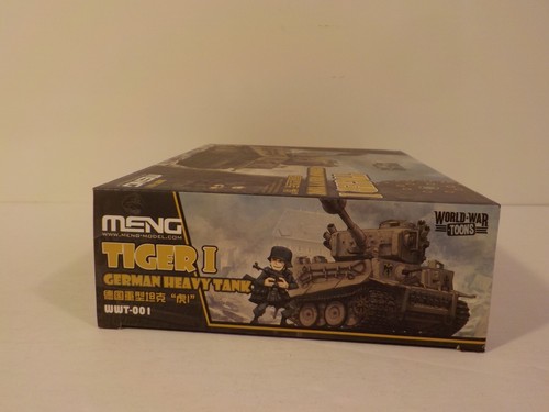 A622 MENG ROQOVAN GAME WORLD WAR TOONS GERMAN TANK TIGER 1 MODEL KIT - Picture 2 of 11