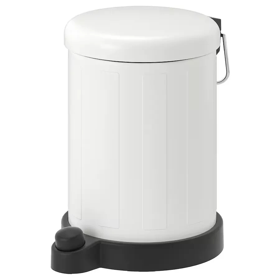 IKEA TOFTAN Trash Can Garbage Recycle Bin Waste Basket Touch Bucket 1