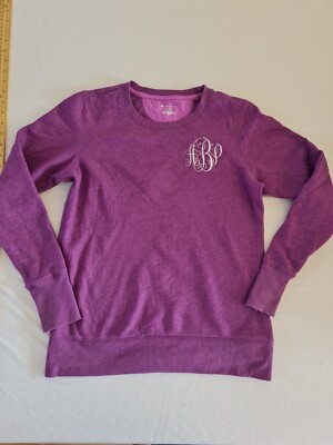 Damen Pullover Tek Gear Größe M Langarm Lila 11081
