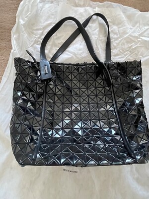 Issey Miyake Bao Bao vintage black bucket bag zipper | eBay Issey Miyake Bao Bao vintage black bucket bag zipper | eBay