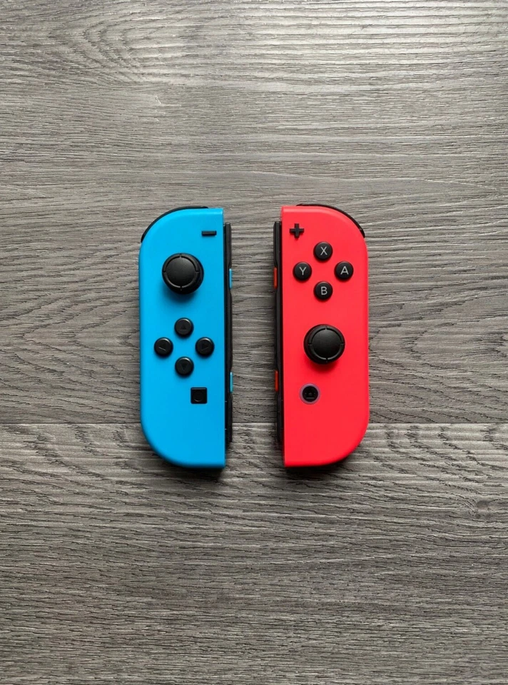 Wireless Controllers for Nintendo Switch Joy-Con Left & Right Neon Blue And Red - Image 2 of 4