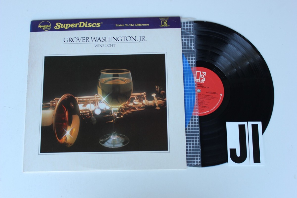 Grover Washington Jr. Winelight nautilus Jazz Record lp
