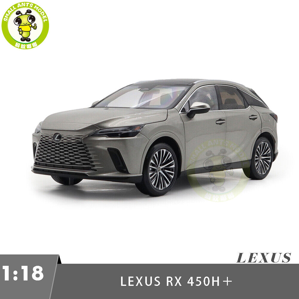 Lexus RX 1/18 スケールモデル シルバー 1/18 Toyota Lexus RX 450h+ Silver Diecast Model Cars Toys