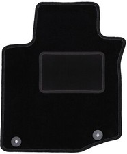 Fahrermatte Automatte Velours Schwarz für Toyota Aygo I 2005-2014