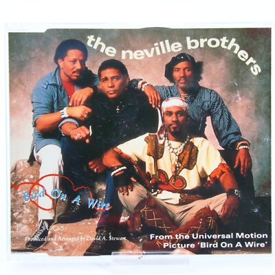 Music Musik Maxi Single CD The Neville Brothers   Bird On A Wire Gut