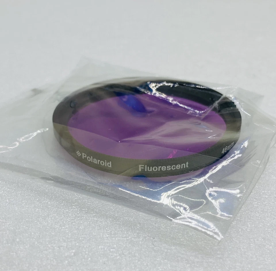 Polaroid Optics 46mm 3 Piece Filter Set Fluorescent, UV, Circular FL 20 - Image 3 of 4