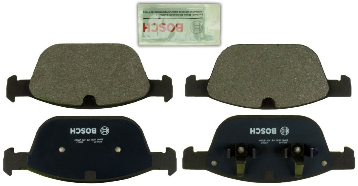 Front Disc Brake & Pad Kit – Fits 2003-2014 Volvo XC90 – Semi-Metallic – 2-Wheel Set