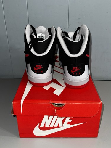 Nike Air Flight Lite High. Black, Red and Grey Size 8.5 - Picture 9 of 12