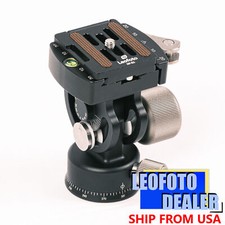 Leofoto VH-20LR 2-Way Monopod Head  Arca Compatible Lever Clamp