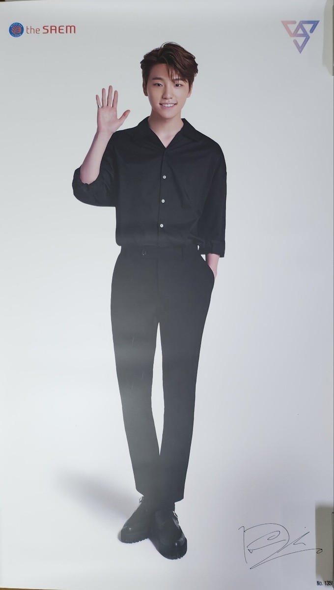 SEVENTEEN x the SAEM 特典 SEVENTEEN X THE SAEM LIMITED POSTER EACH MEMBER | eBay