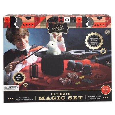 F.A.O. Schwarz Ultimate Magic Set 24 Pieces FAO Schwartz