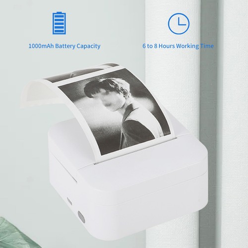 200DPI Inkless Portable Wireless Thermal Sticker Printer Pocket Thermal Printer - Picture 2 of 12