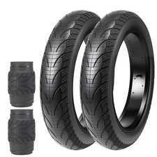 2 Pack 20" Fat Bike Tire 20x4.0 E-Bike Tire Compatible Replacement Bicycle Tire
