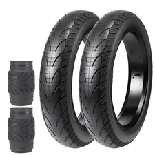 2 Pack 20" Fat Bike Tire 20x4.0 E-Bike Tire Compatible Replacement Bicycle Tire