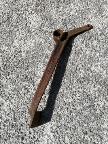 AMC James Francis Barnett rear brake pedal pt no 004092 Maroon - Picture 3 of 4