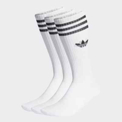 ADIDAS ORIGINALS SOCKEN HERREN DAMEN 3S IJ0734 WEISS SOLID CREW 3 PACK TRIPACK