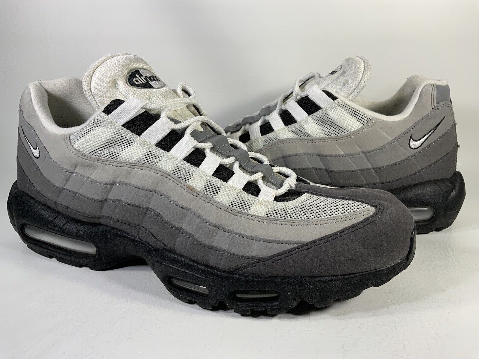 Nike Air Max 95 OG Gradient Grey Black White Mens Size 14 Rare AT2865-003